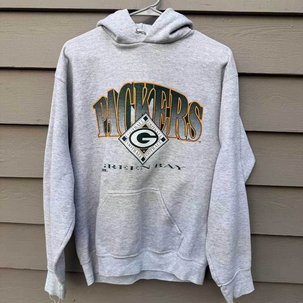 American-trench Men's Grey Hoodie